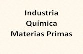 Industria química materias primas