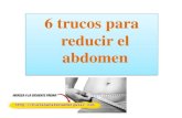 6 Trucos para reducir el abdomen