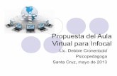 Propuesta del aula virtual para infocal