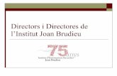 75 Directors IES Joan Brudieu