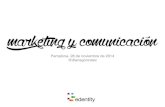 Marketing y Comunicación. Sesión en curso Producto Digital de Ouiplay