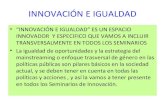 VIII SEMINARIO DE INNOVACIÓN Y EMPRENDIMIENTO EN GESTIÓN Y SERVICIOS - Soledad Jiménez, María José de la Rosa - Innovación e igualdad en clausulas sociales y de igualdad de género