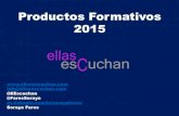 Productos Formativos 2015