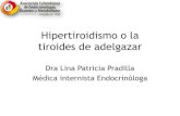 Hipertiroidismo para pacientes