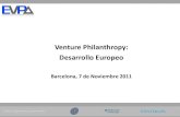 Venture Philanthropy a Europa
