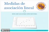 Medidas de asociacion lineal