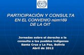 Participación y Consulta en el Convenio N° 169 de la OIT