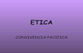 Etica (convivencia pacifica)