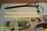 Tratamiento e intervencion en dislexia fonologica