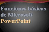 Funciones Basicas de Microsoft Power Point