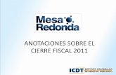Icdt cierre fiscal