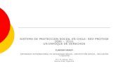 Sistema de Protección Social en Chile: Red Protege 2006-2010. Un enfoque de derechos / Clarisa Hardy