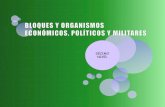Bloques y organismos económicos, políticos y militares
