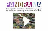 Panorama de la Seguridad Alimentaria y Nutricional en América Latina y el Caribe 2012 (publicación)