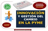 Creatividad, Innovación y Gestión del Cambio en la PYME.