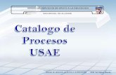 Catalogo procesos y servicios