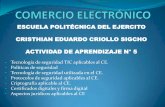 Actividad de Aprendizaje N° 5 - Cristhian Criollo / Comercio Electronico
