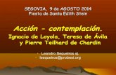 ACCION CONTEMPLACION curso en Segovia agosto 2014