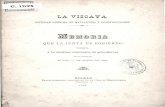 Memoria De La Vizcaya.1888.