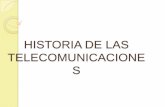 -Historia de las telecomunicaciones