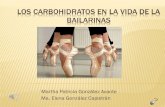 Los carbohidratos en la vida de la bailarinas