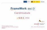 MTM eSEC-ENISE 26Oct - Framework DNIe y Cardmodule