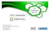 XIV Jornada Ingecal - 2014