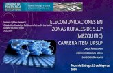 Telecomunicaciones en zonas rurales