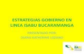 Estrategias gobierno en linea isabu bucaramanga