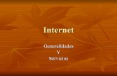 Internet generalidades y servicios