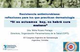 Situación Actual de la Resistencia Antimicrobiana en las Américas, su impacto en la práctica clínica de la dermatología