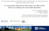 La seguridad alimentaria del Islote San Bernardo desde un enfoque de desarrollo humano