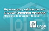 Experiencias reflexiones colombia_aprende_unab