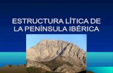 Estructura lítica de la península ibérica