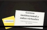 Correo institucional y aulas virtuales