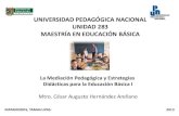 Presentacion de la mediacion pedagogica i   2013