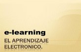 El Aprendizaje Electronico