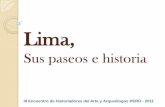 Lima, sus paseos e historia
