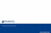Presentación corporativa Analytics 2014