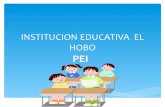 Identificacion institucion educativa el hobo