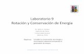 UACH Bachillerato, Lab 8: Rotación y Conservación de Energia