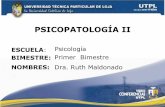 PSICOPATOLOGÍA II (I Bimestre Abril Agosto 2011)