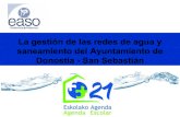 Conferencia: Gestión de aguas y saneamiento en el ayuntamiento de San Sebastián