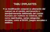 Implantes tabu