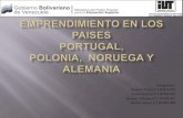 Proyectos emprendedores de Portugal, Polonia, Noruega,  Alemania,