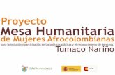Proyecto Mujeres Tumaco