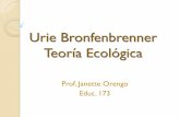 Urie bronfenbrenner teoría ecológica