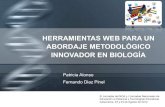 Herramientas web para un abordaje metodologico innovador en biologia