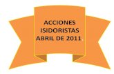 Acciones abril mayo 2011