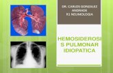 Hemosiderosis pulmonar idiopatica